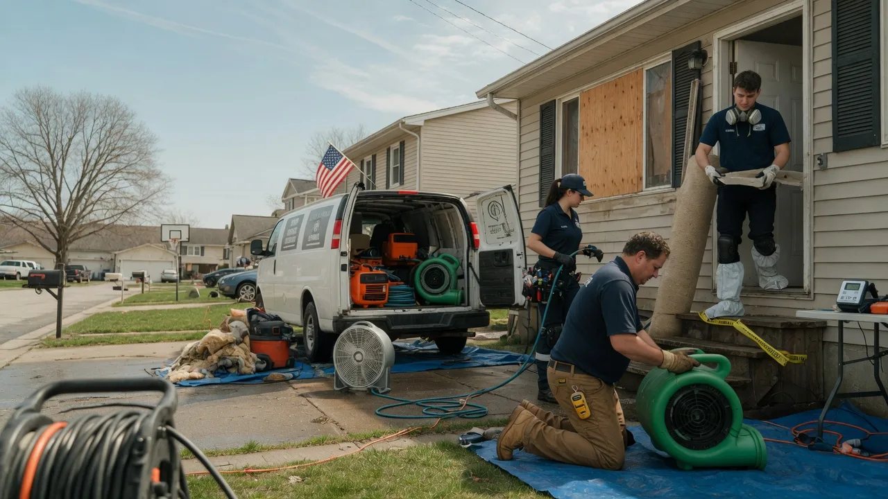 Water Damage Restoration in Roe, AR near me